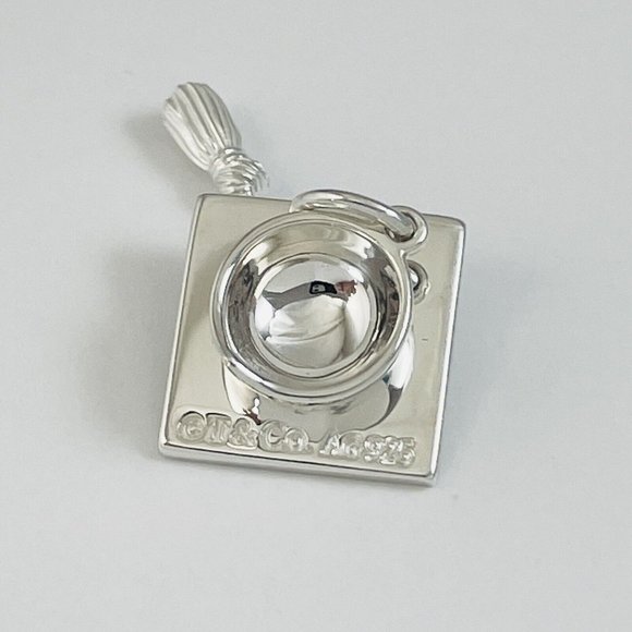 Tiffany & Co Graduation Cap with Tassel Pendant or Charm in Sterling Silver - Picture 6 of 8